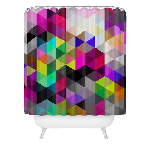 Three Of The Possessed Galaxy1 Shower Curtain