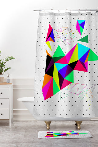 Three Of The Possessed Generation Shower Curtain And Mat