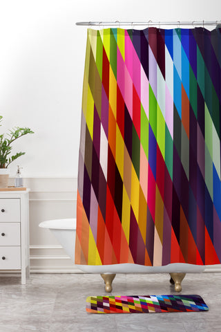 Three Of The Possessed Heavy Shower Curtain And Mat