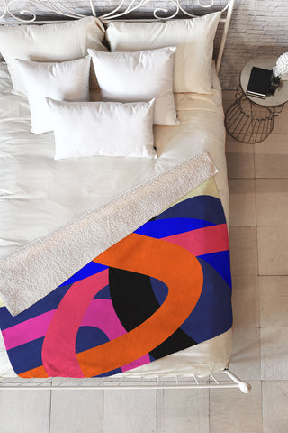 Three Of The Possessed Highways 01 Fleece Throw Blanket