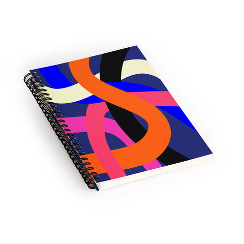 Three Of The Possessed Highways 01 Spiral Notebook