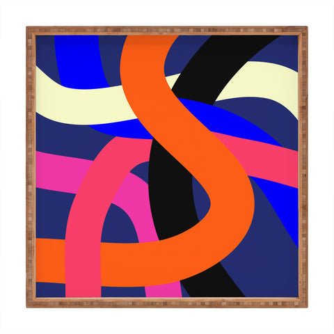 Three Of The Possessed Highways 01 Square Tray