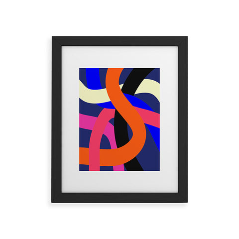 Three Of The Possessed Highways 01 Framed Art Print