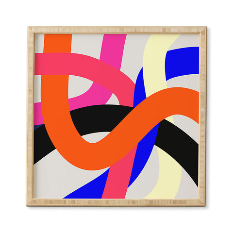 Three Of The Possessed Highways 02 Framed Wall Art