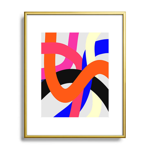 Three Of The Possessed Highways 02 Metal Framed Art Print