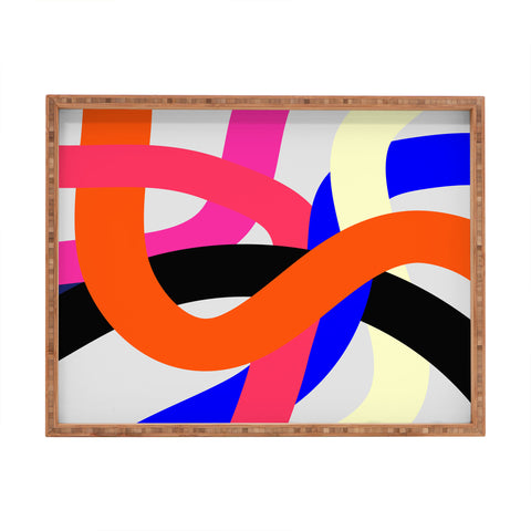 Three Of The Possessed Highways 02 Rectangular Tray