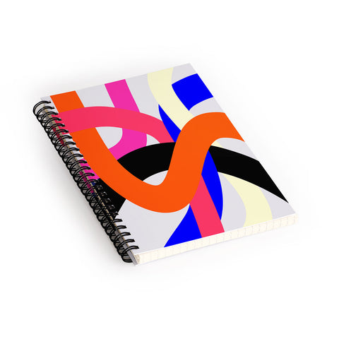 Three Of The Possessed Highways 02 Spiral Notebook