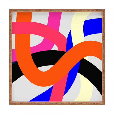 Three Of The Possessed Highways 02 Square Tray