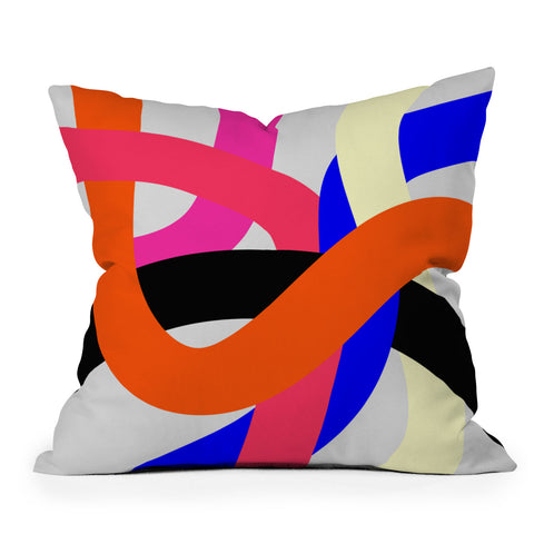 Three Of The Possessed Highways 02 Throw Pillow