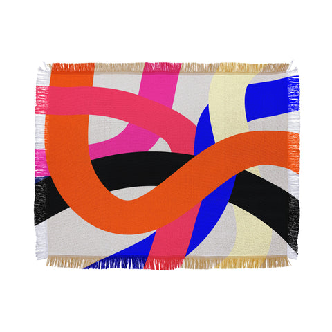 Three Of The Possessed Highways 02 Throw Blanket