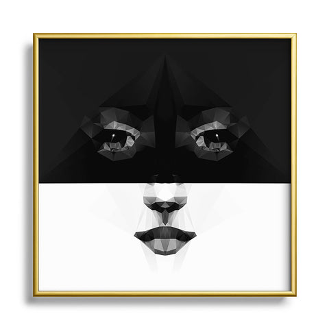 Three Of The Possessed Luna Metal Square Framed Art Print