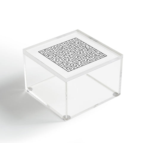 Three Of The Possessed Maze01 Acrylic Box