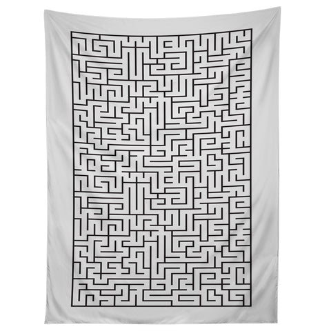 Three Of The Possessed Maze01 Tapestry