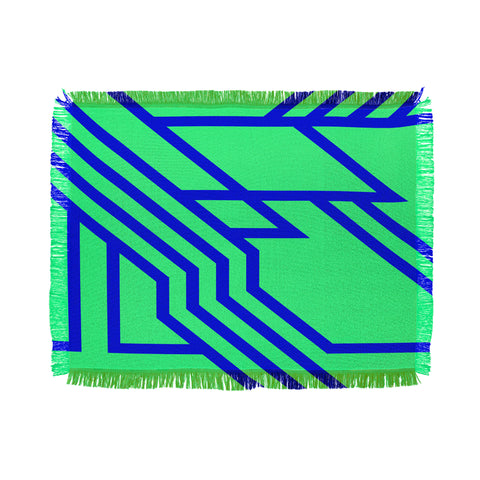 Three Of The Possessed Metro Deco 01 Throw Blanket