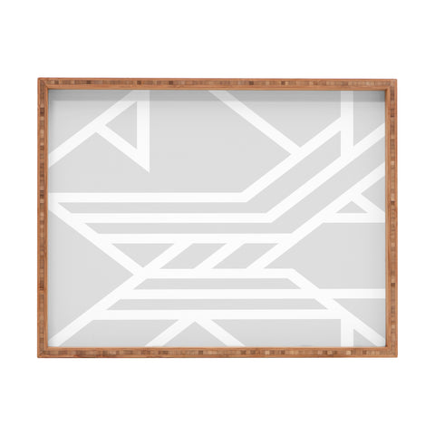 Three Of The Possessed Metro Deco 02 Rectangular Tray