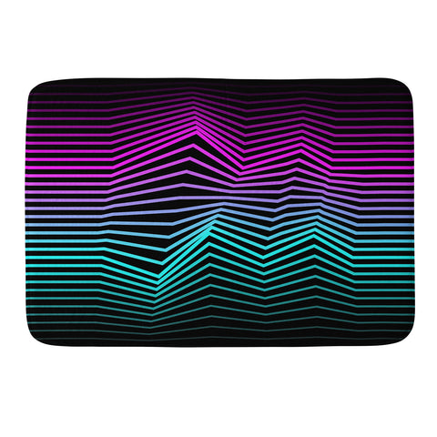 Three Of The Possessed Miami Nights Memory Foam Bath Mat