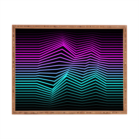 Three Of The Possessed Miami Nights Rectangular Tray
