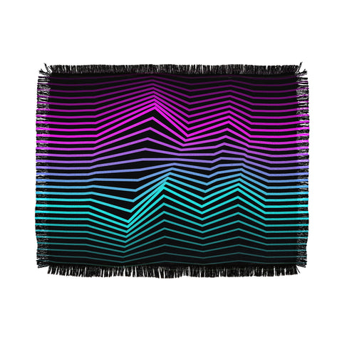 Three Of The Possessed Miami Nights Throw Blanket