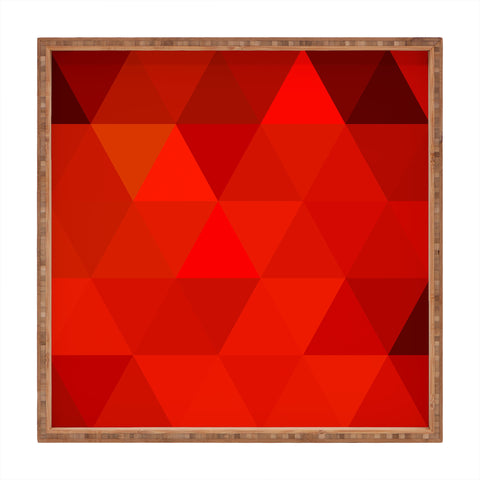 Three Of The Possessed Mode7 Fire Square Tray