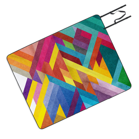 Three Of The Possessed Modele 1 Picnic Blanket