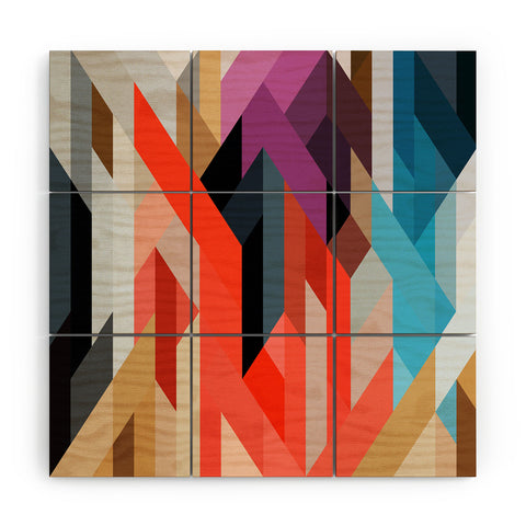 Three Of The Possessed Modele 2 Wood Wall Mural