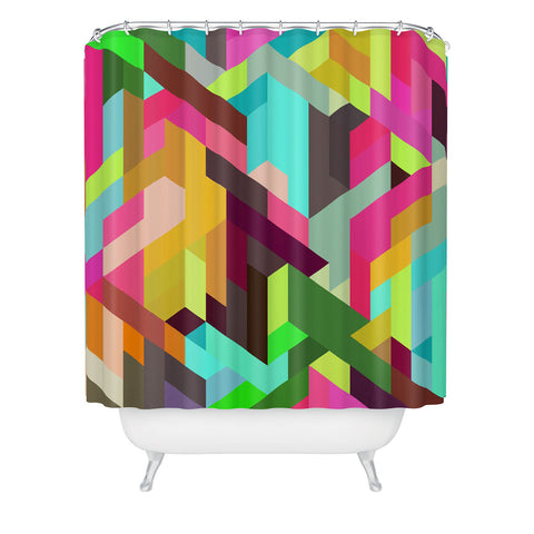 Three Of The Possessed Modele 3 Shower Curtain