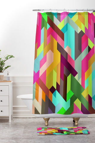 Three Of The Possessed Modele 3 Shower Curtain And Mat