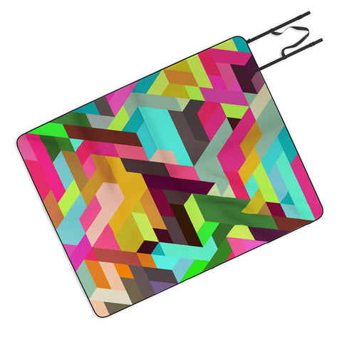 Three Of The Possessed Modele 3 Picnic Blanket