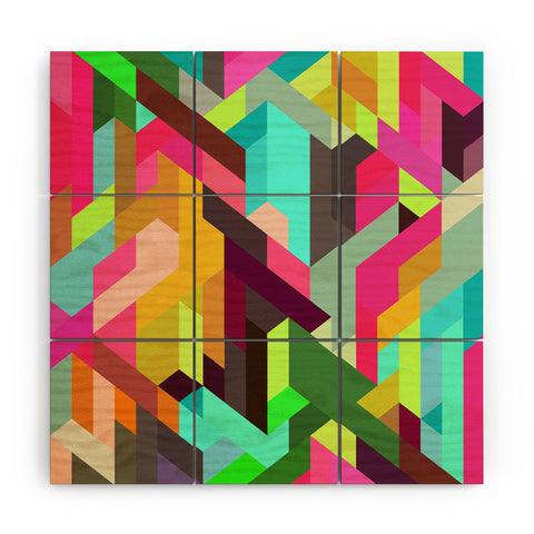 Three Of The Possessed Modele 3 Wood Wall Mural