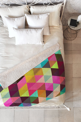 Three Of The Possessed Modele 8 Fleece Throw Blanket