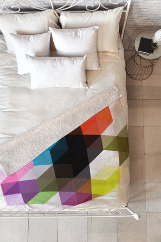 Three Of The Possessed Modele 9 Fleece Throw Blanket