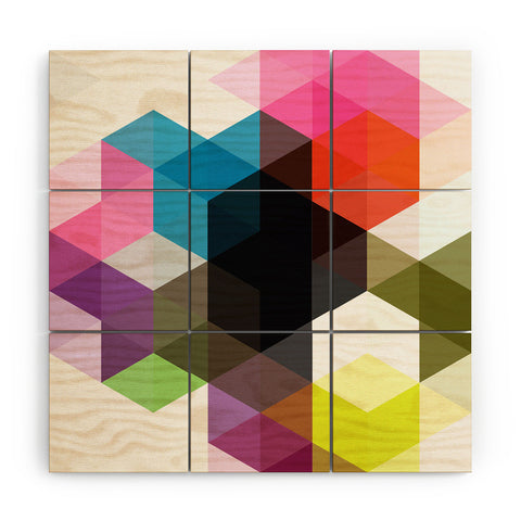 Three Of The Possessed Modele 9 Wood Wall Mural