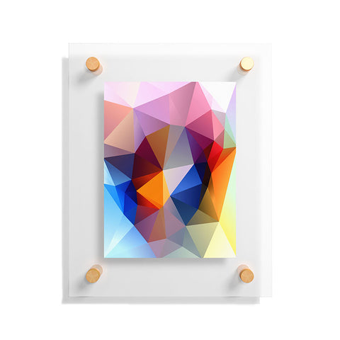 Three Of The Possessed Modern Bloom Floating Acrylic Print