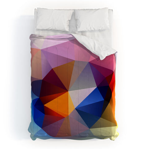 Three Of The Possessed Modern Bloom Comforter