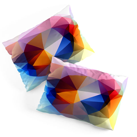 Three Of The Possessed Modern Bloom Pillow Shams