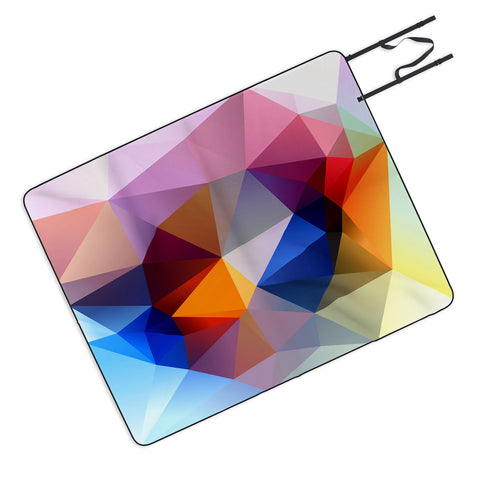 Three Of The Possessed Modern Bloom Picnic Blanket