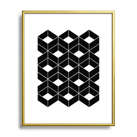 Three Of The Possessed Modern City Metal Framed Art Print