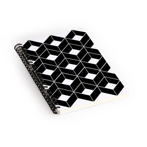 Three Of The Possessed Modern City Spiral Notebook