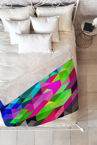 Three Of The Possessed New Order 1984 Fleece Throw Blanket