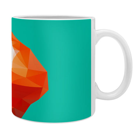 Three Of The Possessed Parrot Red Coffee Mug