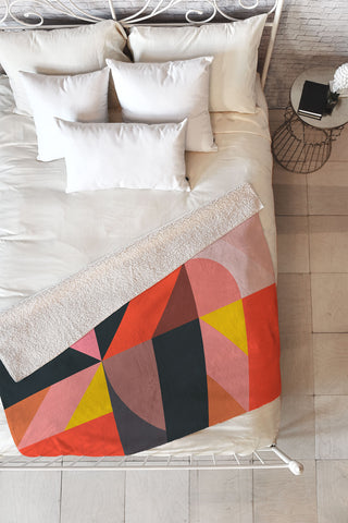 Three Of The Possessed Quatre 01 Fleece Throw Blanket