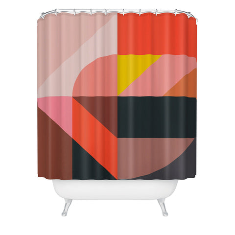 Three Of The Possessed Quatre 01 Shower Curtain