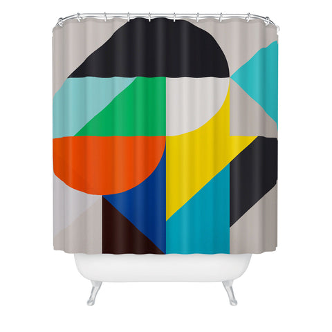 Three Of The Possessed Quatre 02 Shower Curtain