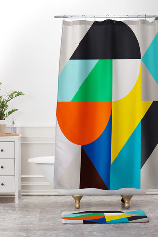 Three Of The Possessed Quatre 02 Shower Curtain And Mat