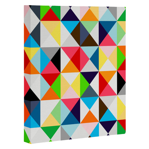 Three Of The Possessed Roofs Art Canvas