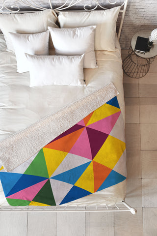 Three Of The Possessed Seaside Fleece Throw Blanket