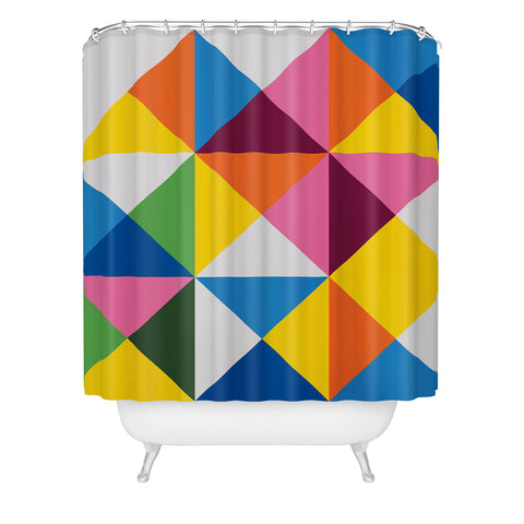 Three Of The Possessed Seaside Shower Curtain