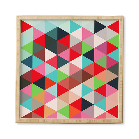 Three Of The Possessed Semaphore Framed Wall Art