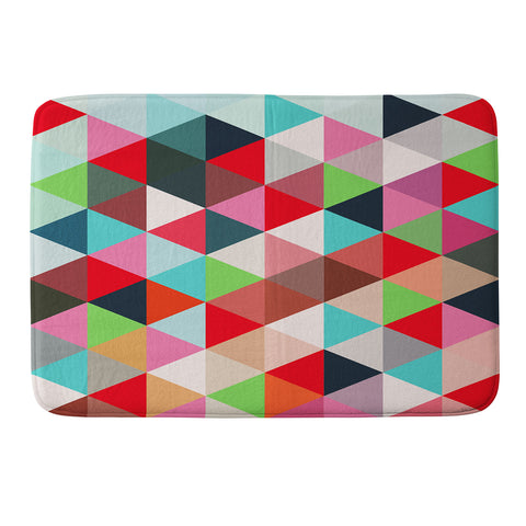 Three Of The Possessed Semaphore Memory Foam Bath Mat