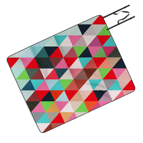 Three Of The Possessed Semaphore Picnic Blanket